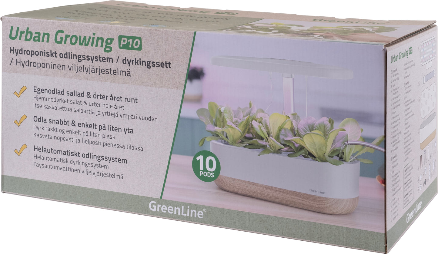 Urban Growing P10 Hydroponiskt Odlingssystem