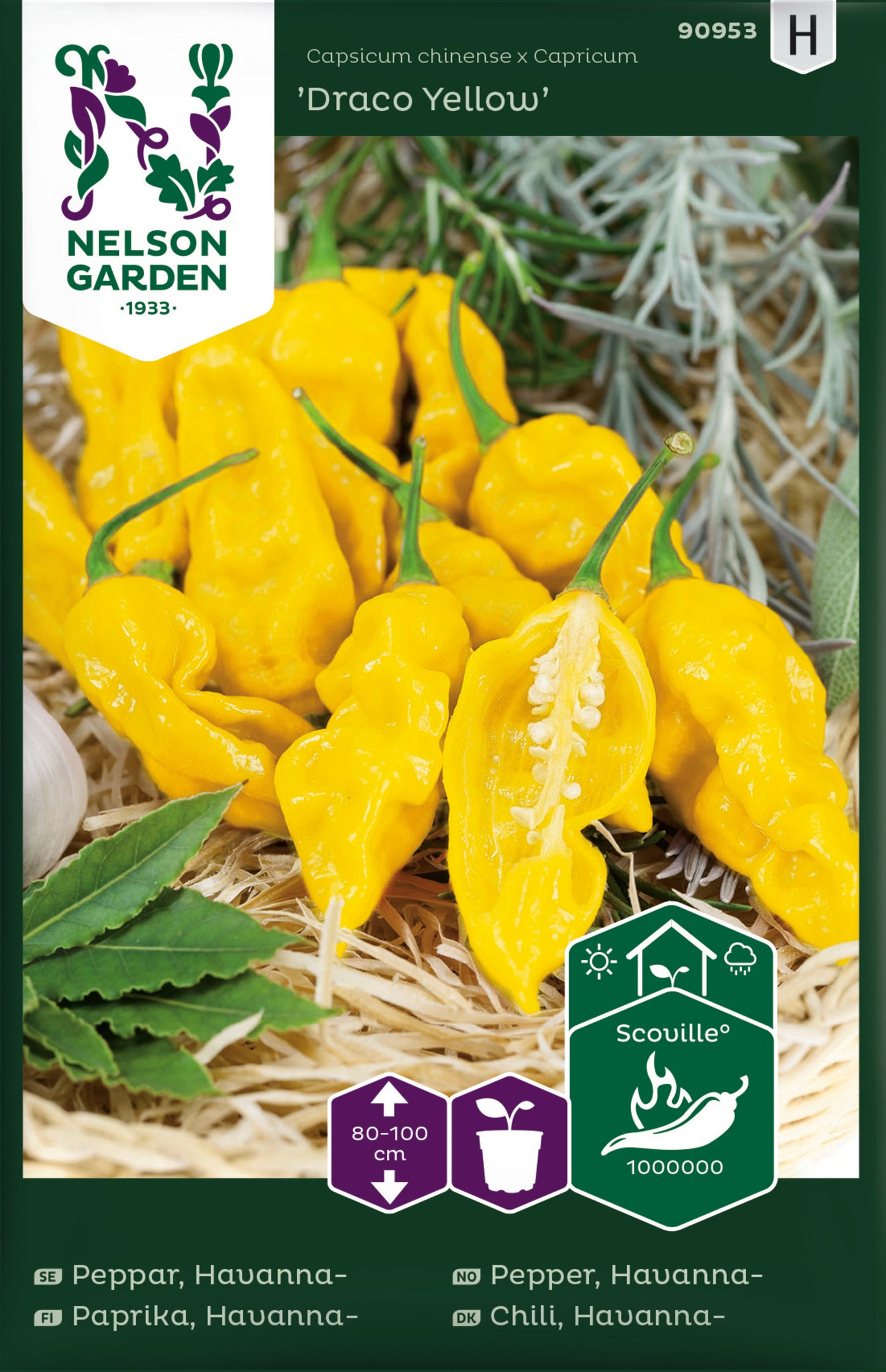 Havannapeppar, Draco Yellow