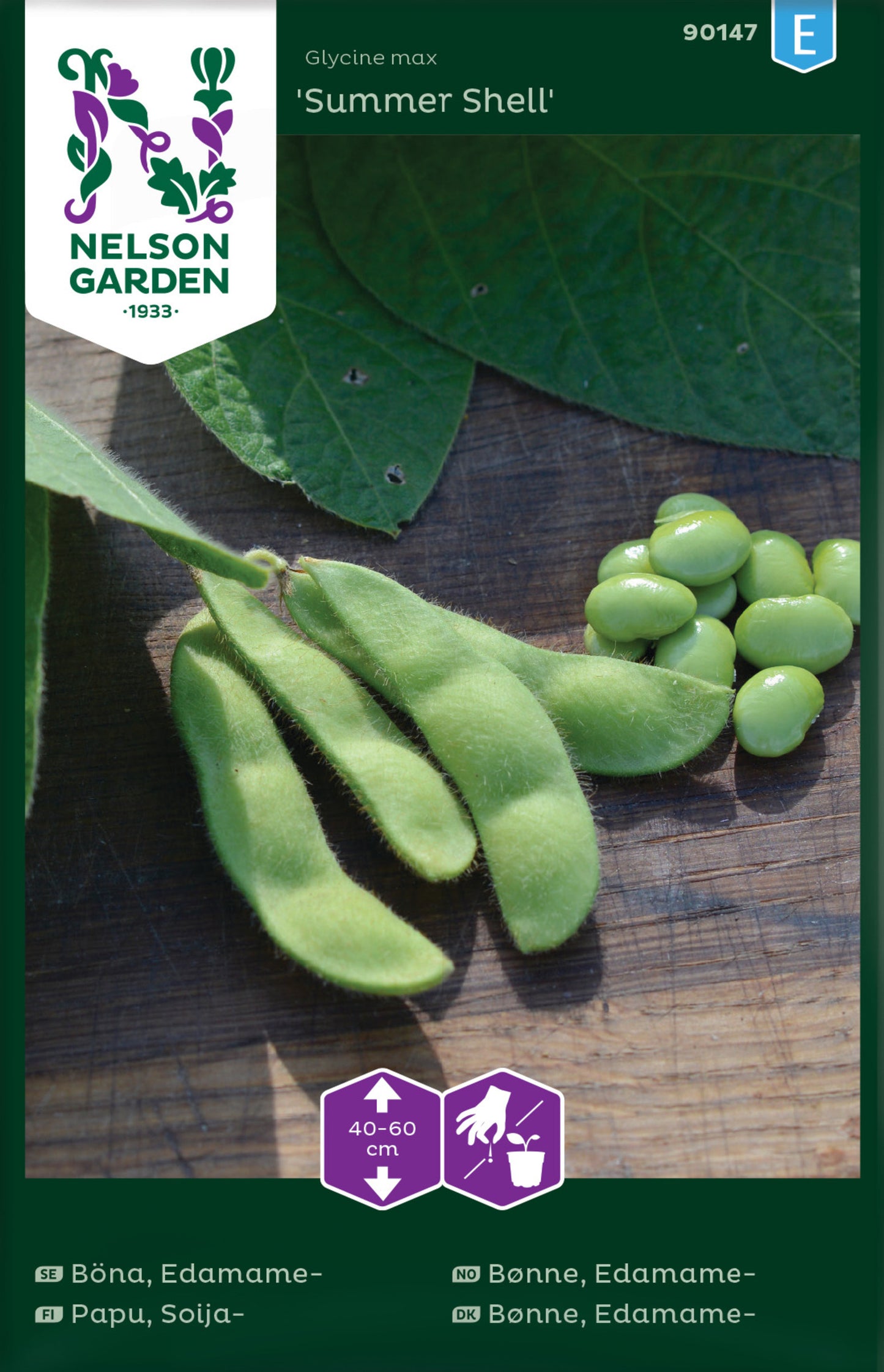 Böna, Edamame-, Summer Shell