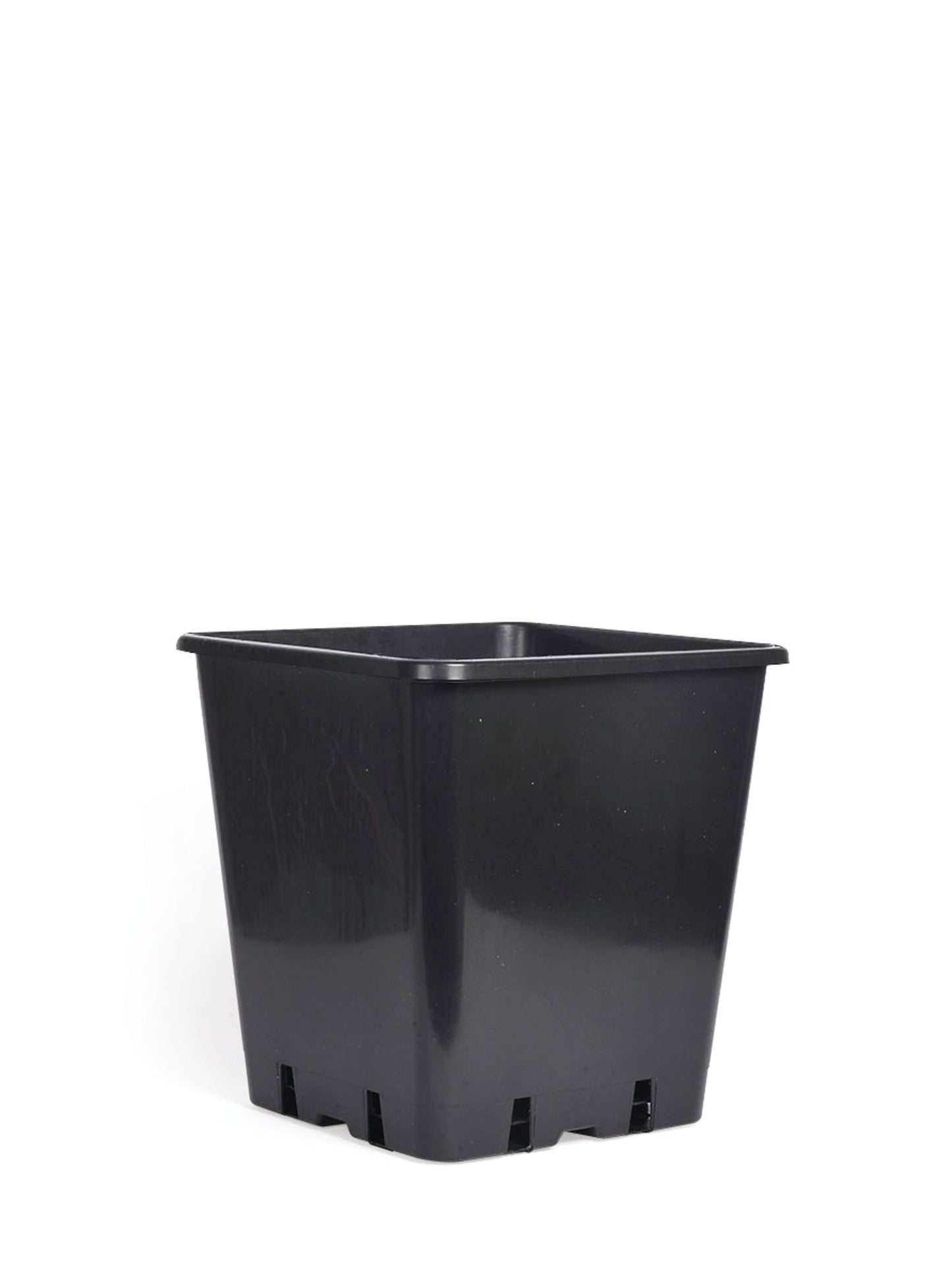 Plastkruka 25x25x26 cm svart