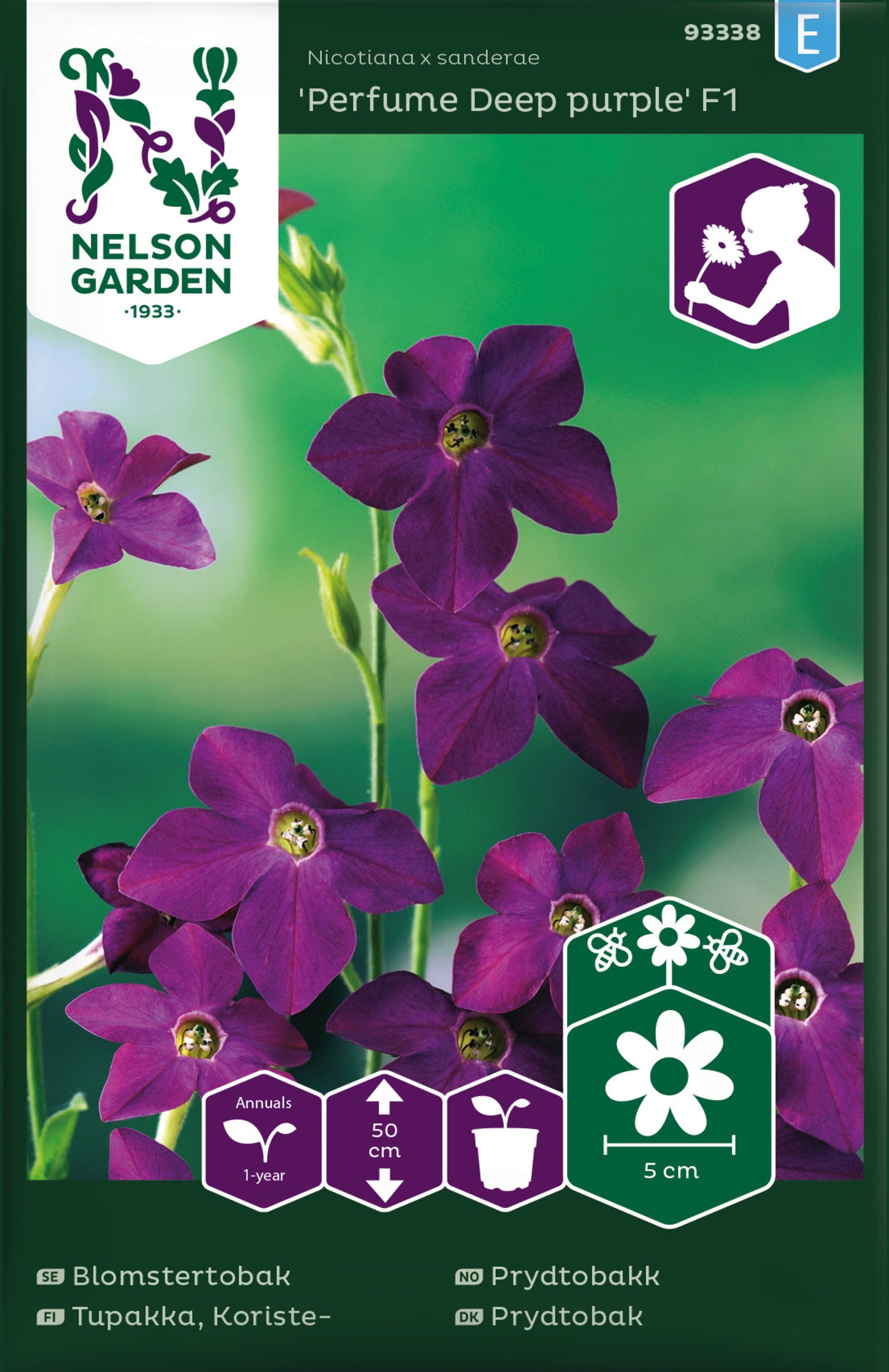 Blomstertobak, Perfume Deep Purple F1