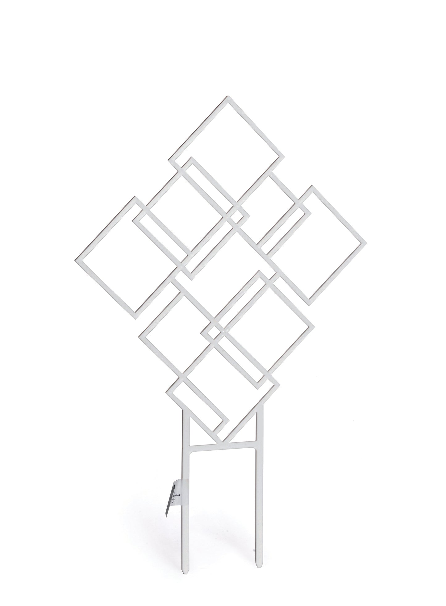 Krukspaljé Squares vit 30x46cm