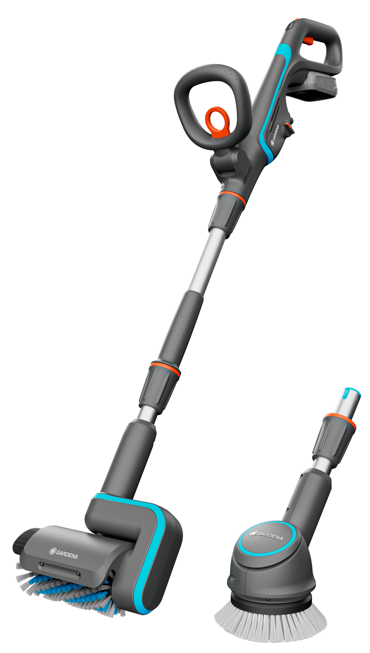 Batteridrivet Altantvättset AquaBrush 04/18V P4A inkl. batteri och laddare