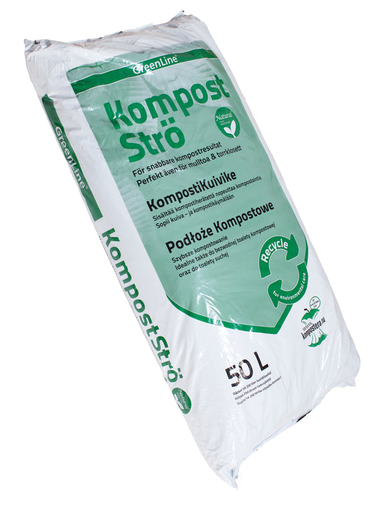 Kompostströ 50 L – Kompost och toalett