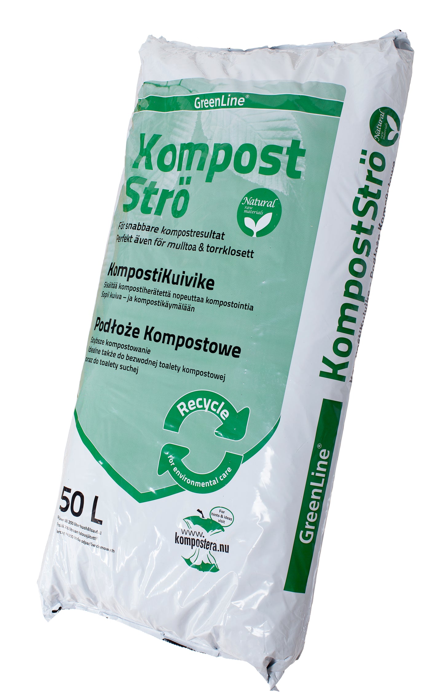 Kompostströ 50 L – Kompost och toalett