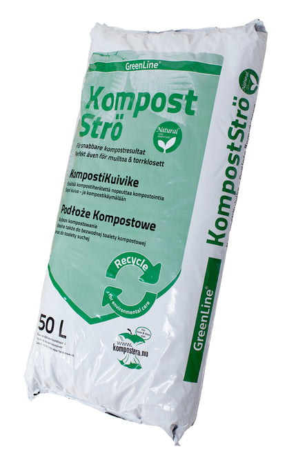 Kompostströ 50 L – Kompost och toalett