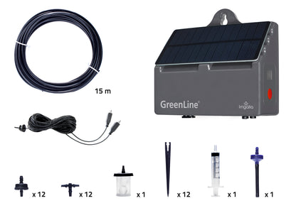 EcoAqua S12 Solcellsdrivet Droppbevattningssystem