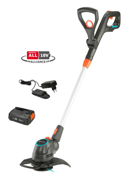 Batteridriven Trimmer ComfortCut 23/18V P4A inkl. batteri och laddare