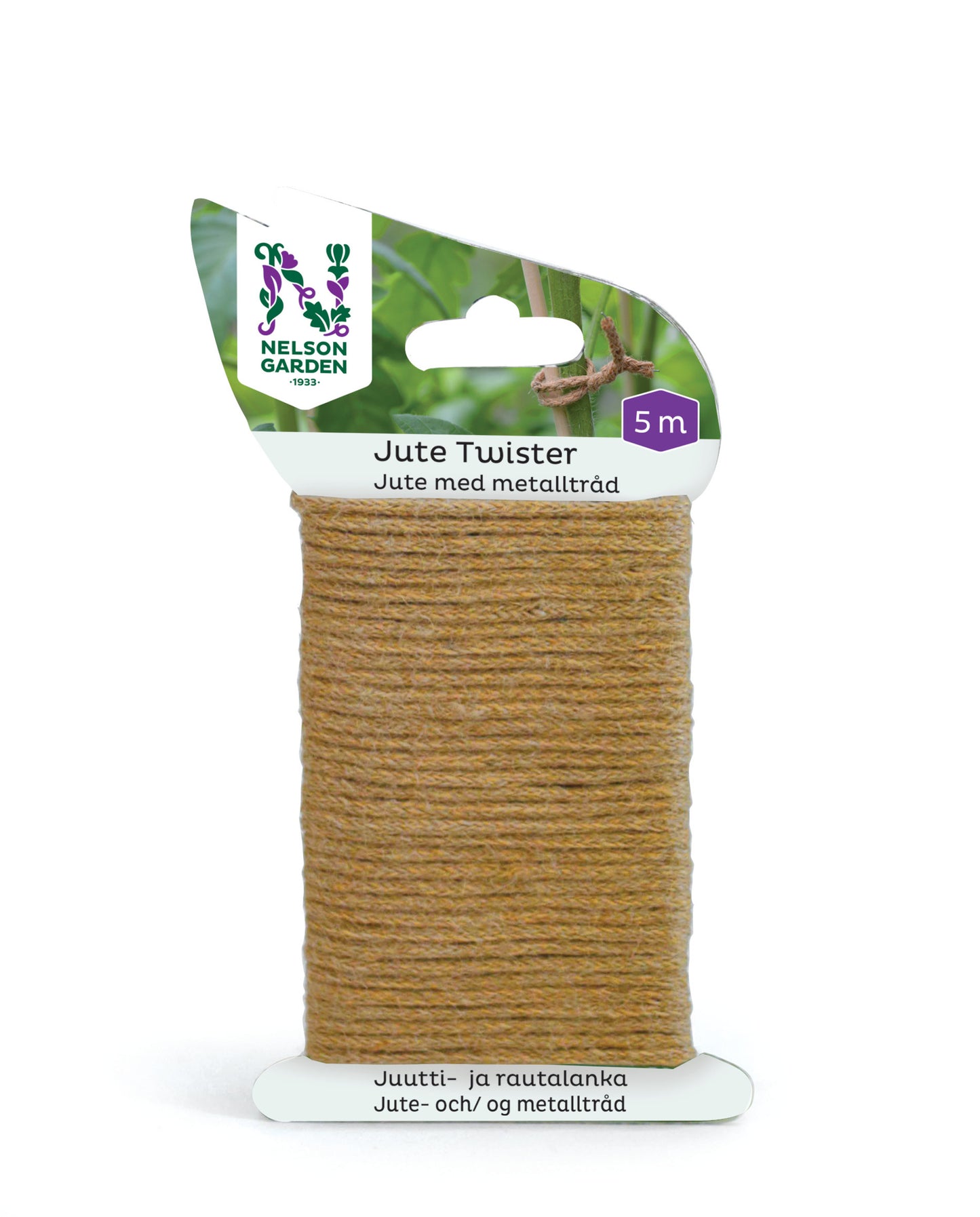 Bindtråd Jute Twister natur 5m