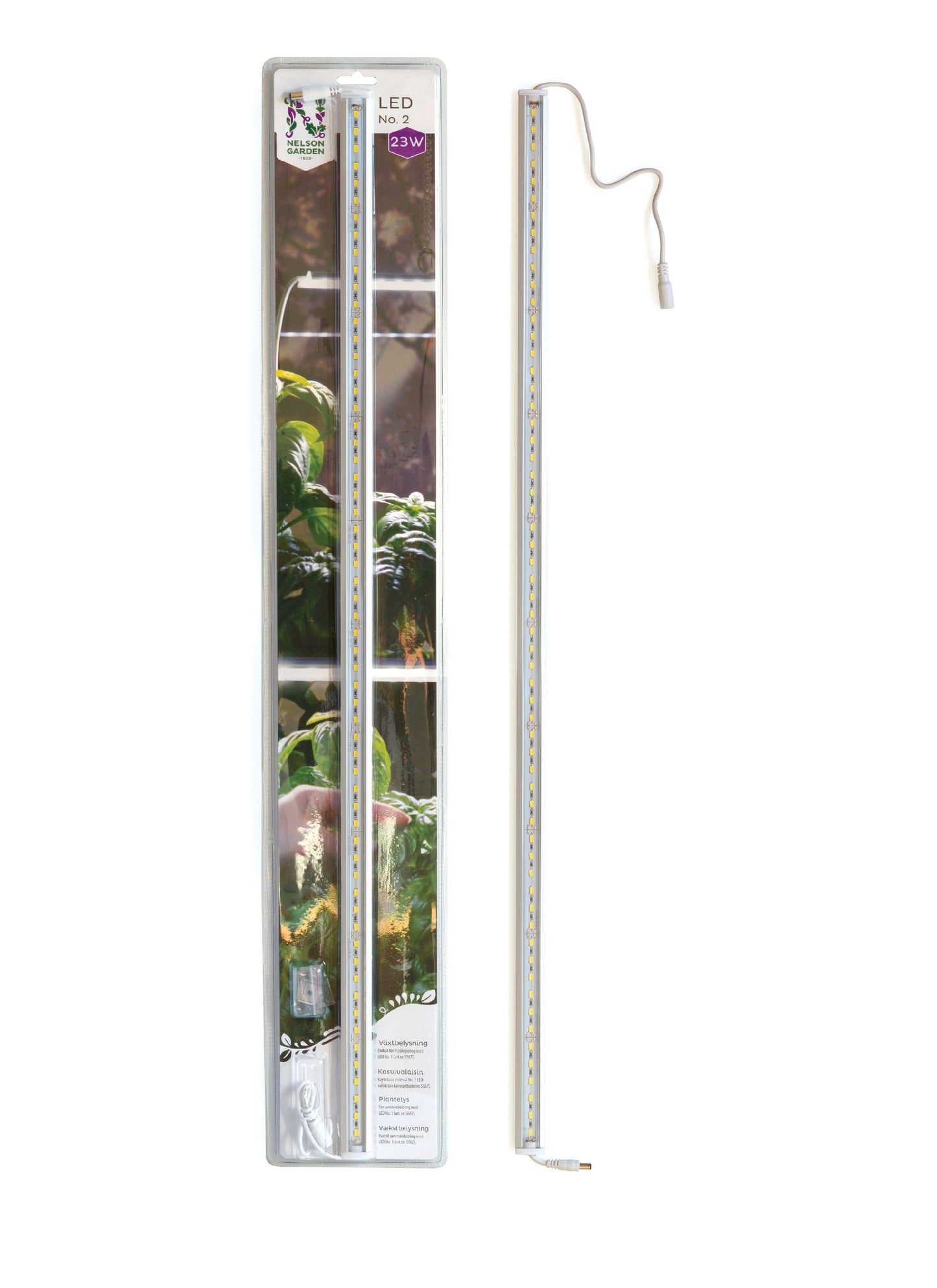 LED-ramp för växtbelysning No.2 – 23 W, 85 cm