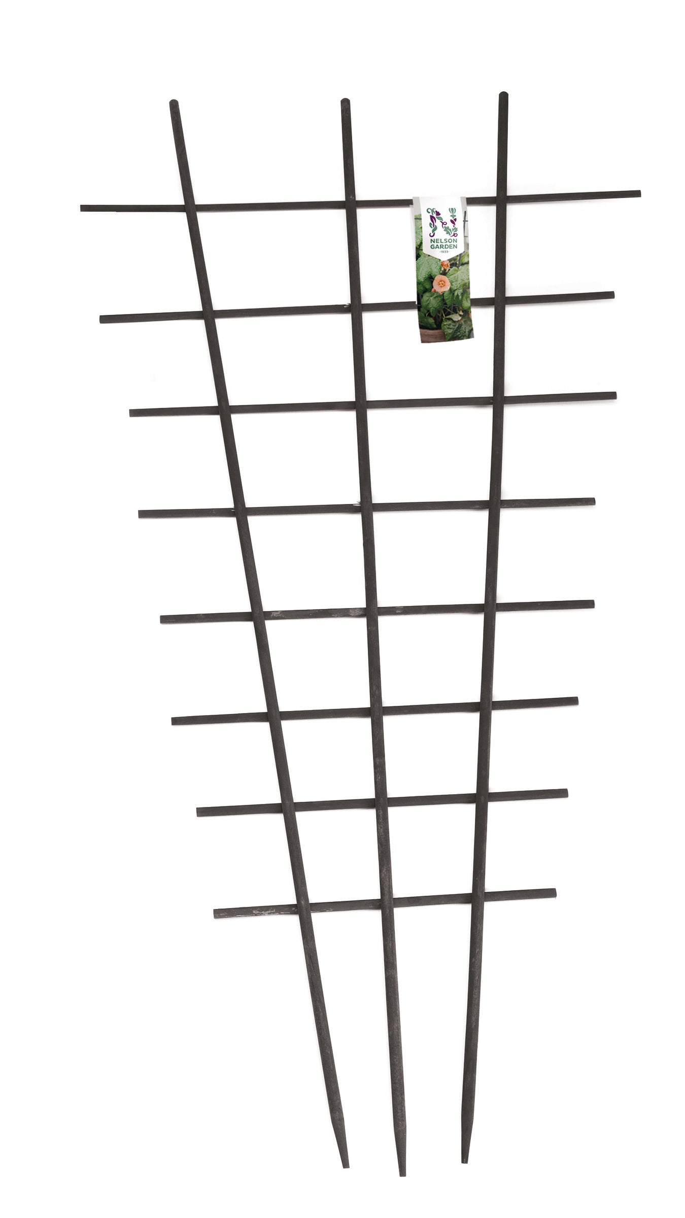 Krukspaljé trä svart 105cm