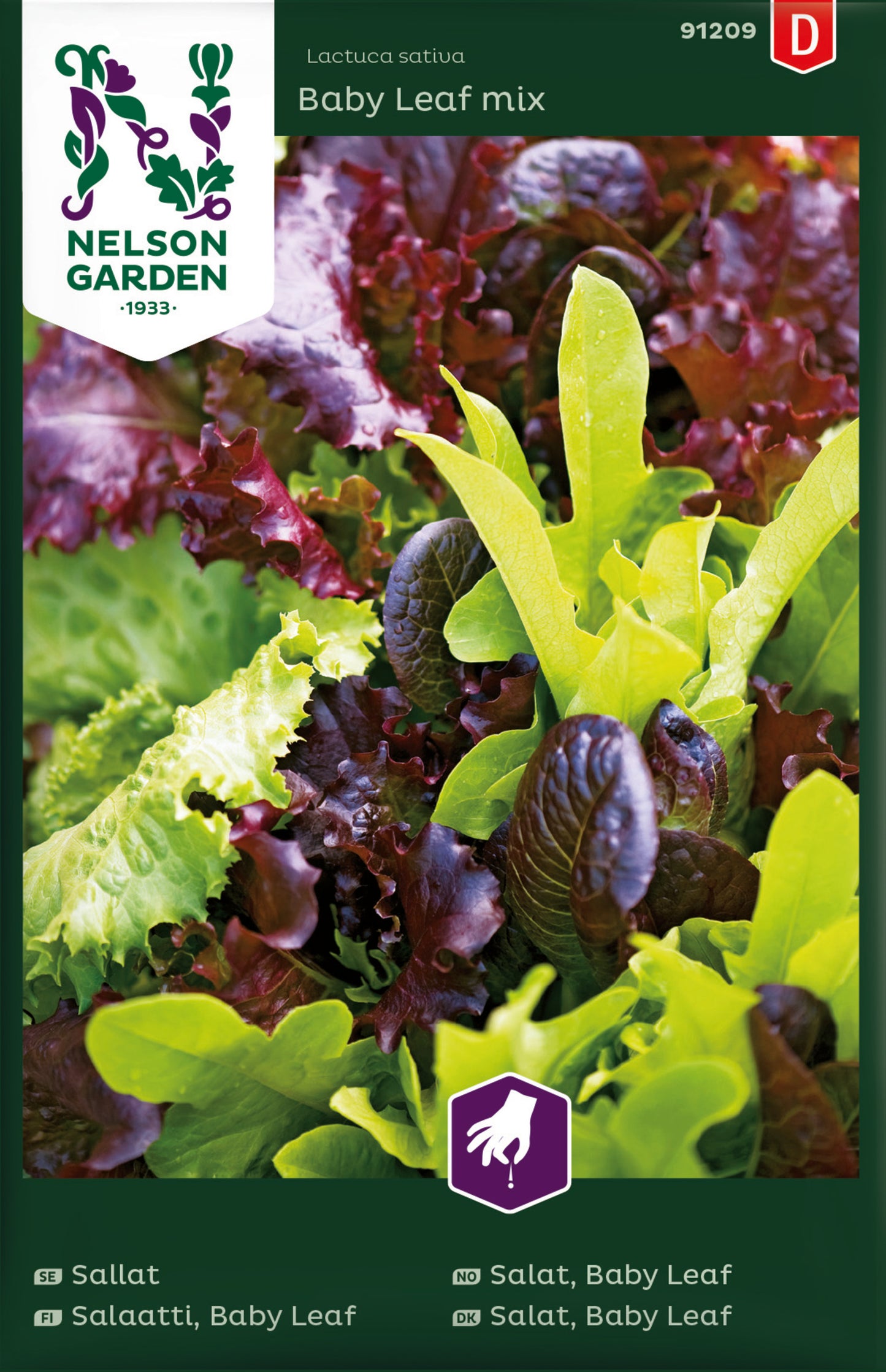 Sallat, Baby Leaf, mix