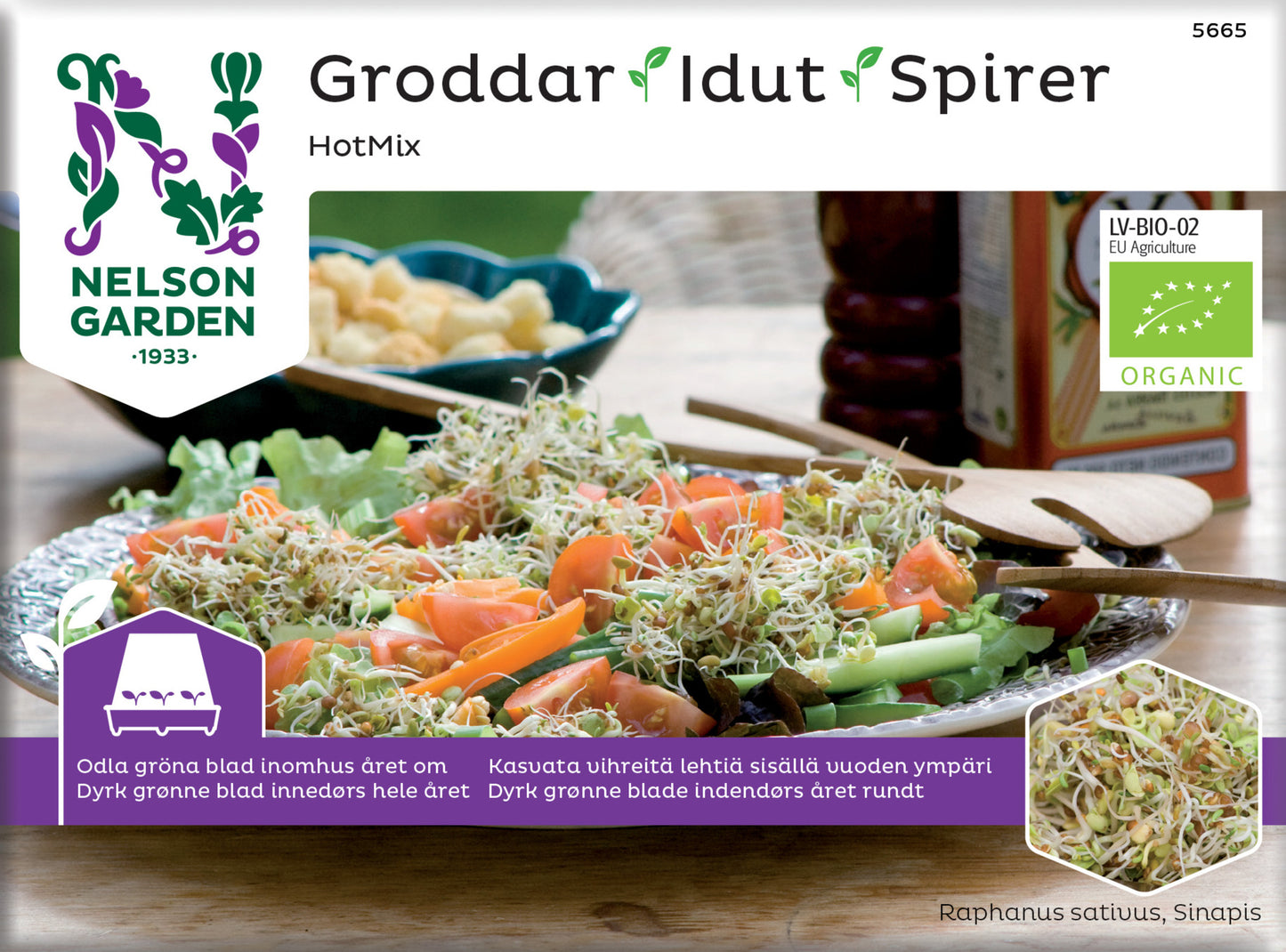 Groddar hot mix Organic