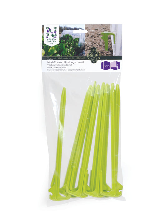 Markfästen odlingstunnel 10-Pack
