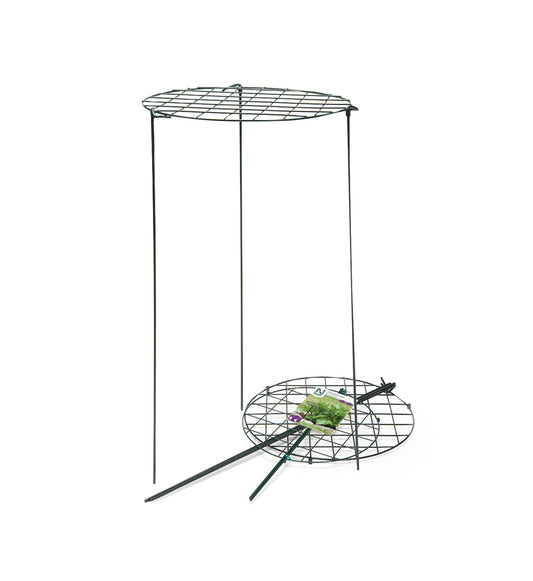 Perennstöd metall svart Ø57cm 105cm
