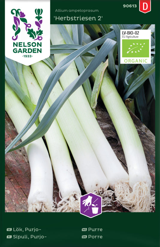 Lök, Purjo-, Herbstriesen 2 Organic
