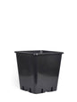 Plastkruka 25x25x26 cm svart