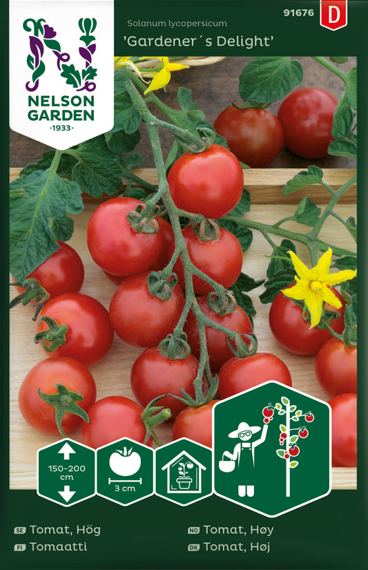 Tomat, Hög-, Gardener´s Delight