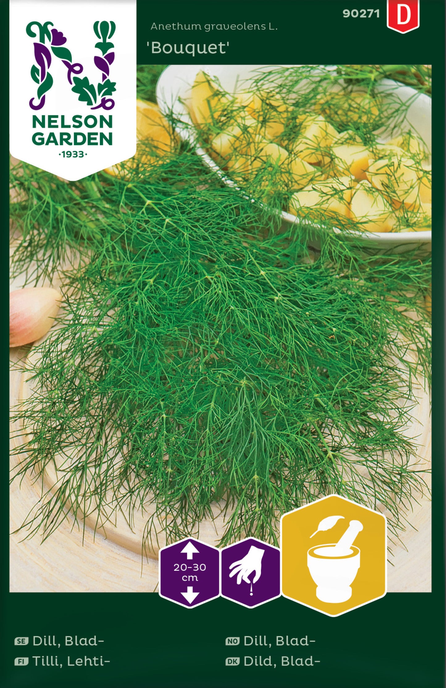 Dill, Blad-, Bouquet