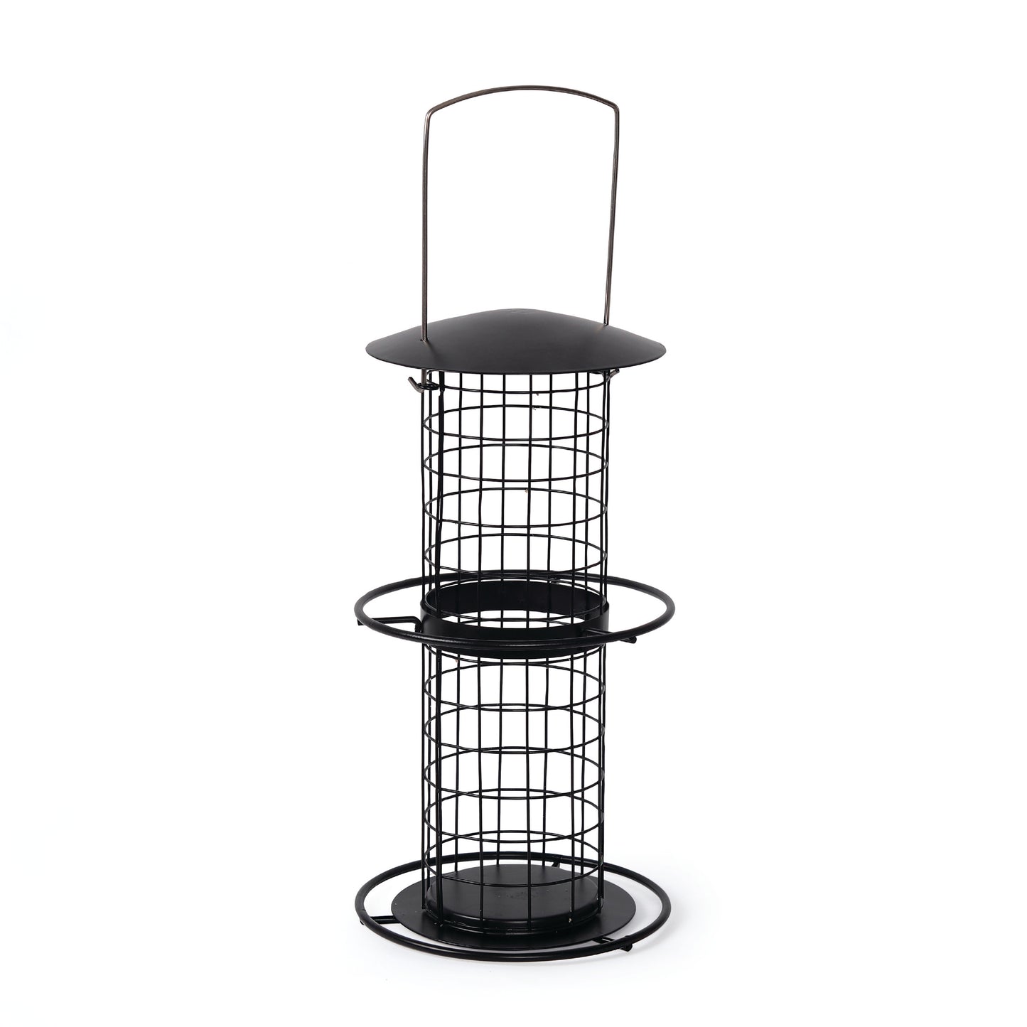 Fågelmatare talgboll Stylish svart 35cm