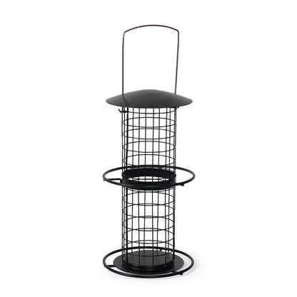 Fågelmatare talgboll Stylish svart 35cm