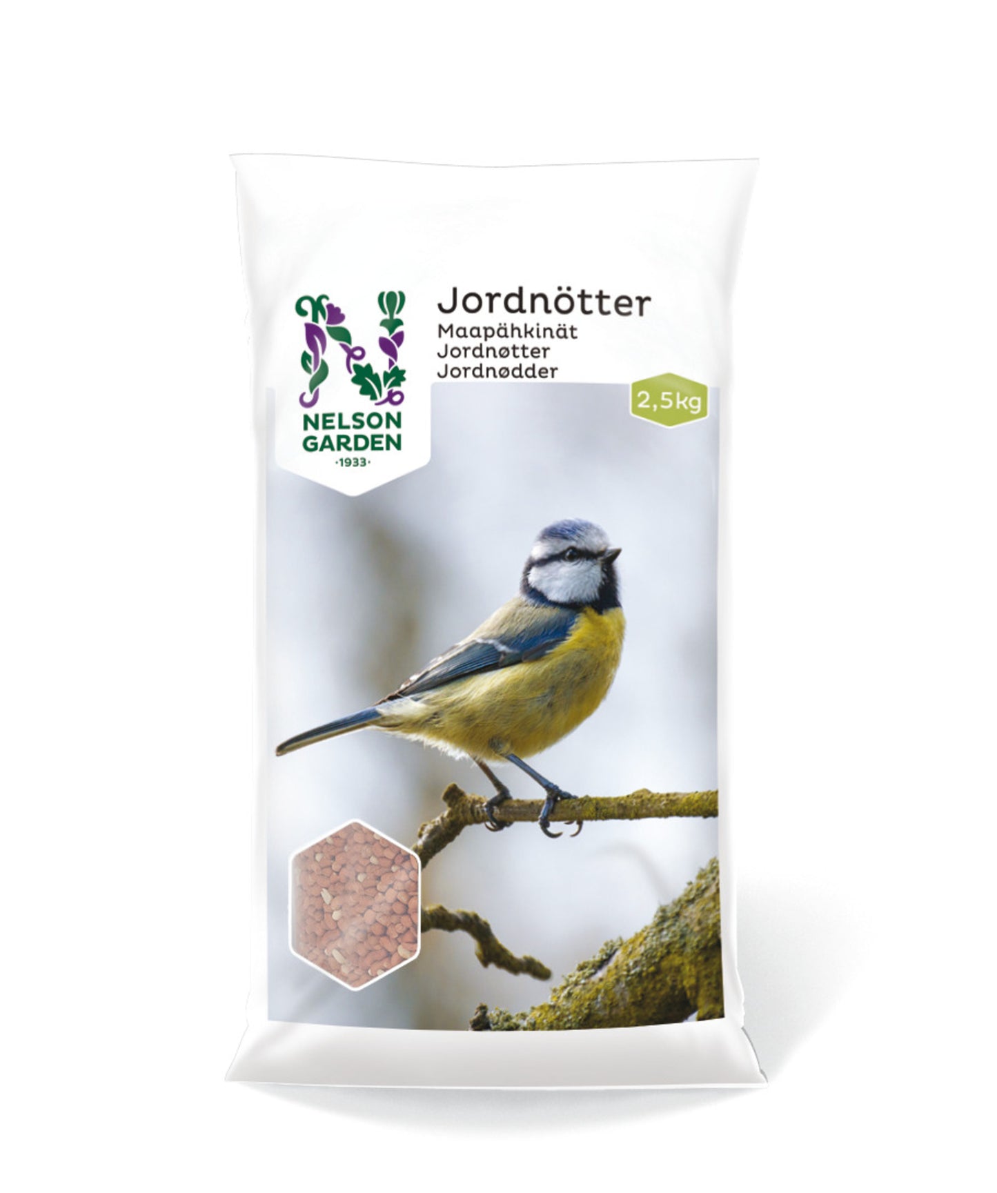 Jordnötter 2,5kg påse
