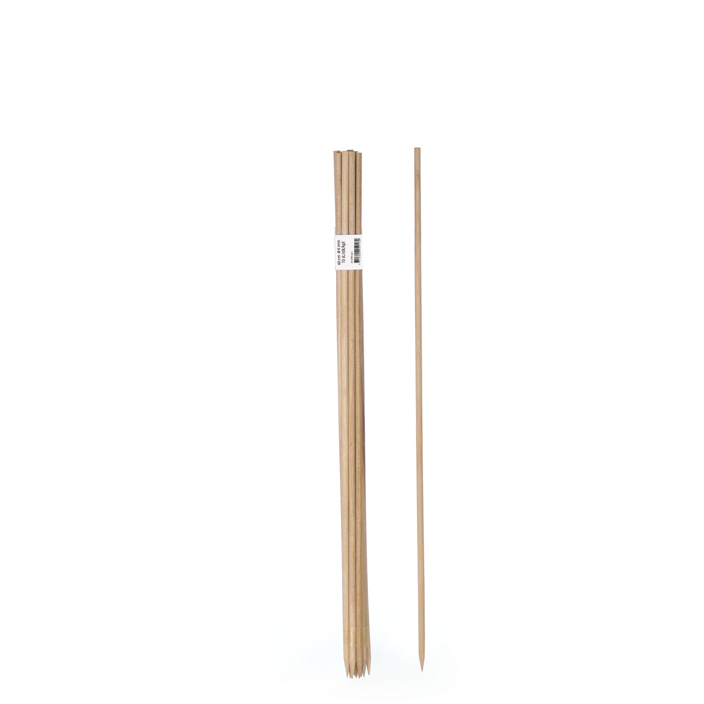 Blompinne trä natur 60cm 10st
