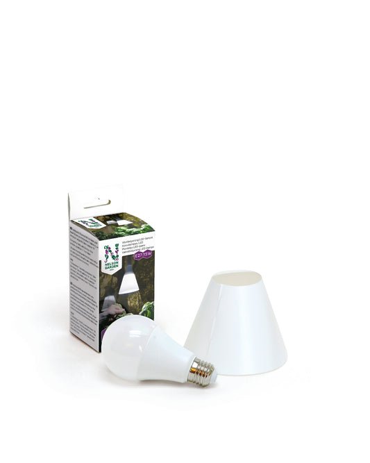 LED-lampa med skärm för växtbelysning – 15 W, E27