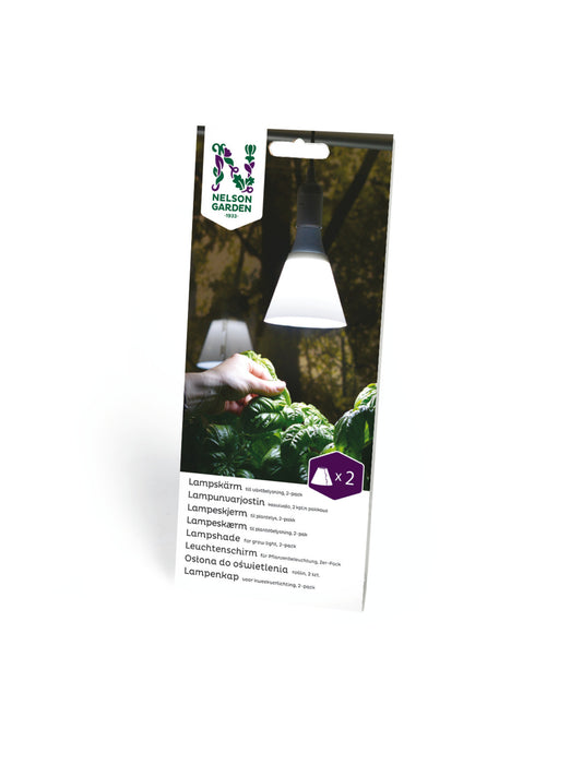 Växtbel lampskärm 2st till LED-lampa