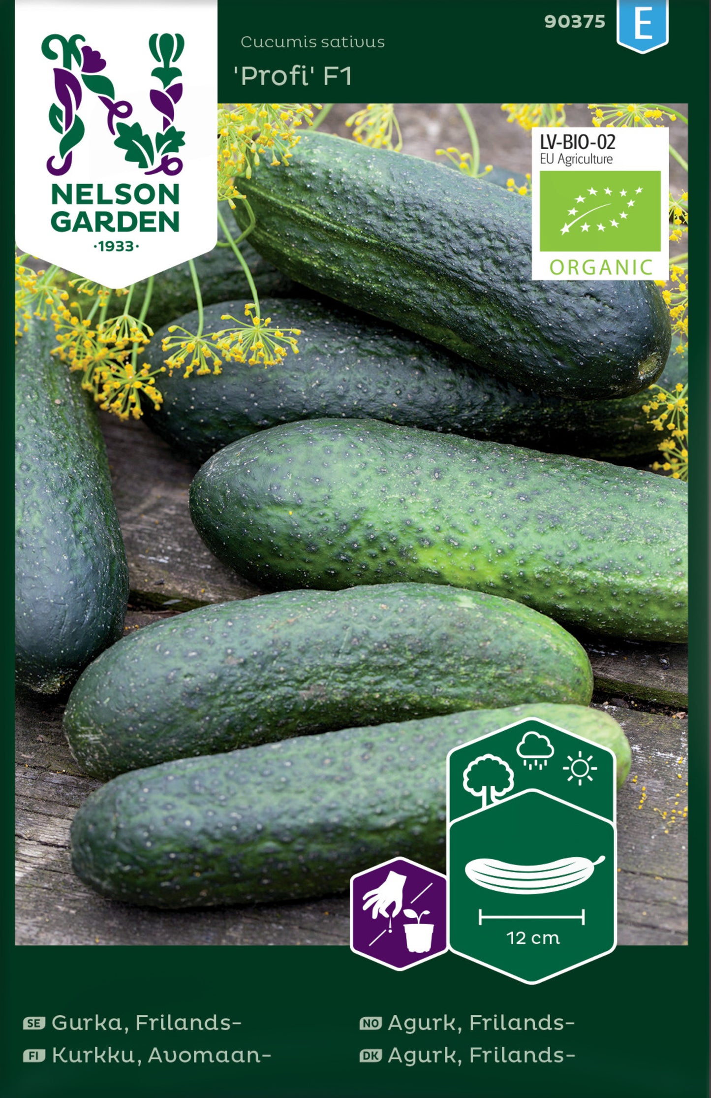 Gurka, Frilands-, Profi F1, Organic