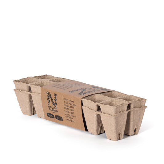 Fyrkantig Fiberkruka 5cm 2x12-Pack
