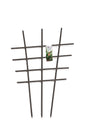 Krukspaljé trä svart 60cm