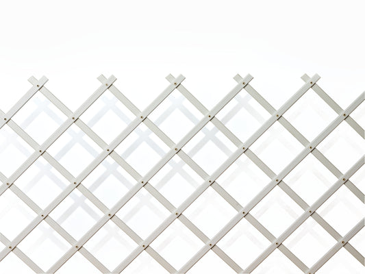 Plastspaljé vit 45x180cm