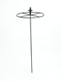 Perennstöd metall svart Ø28cm 75cm