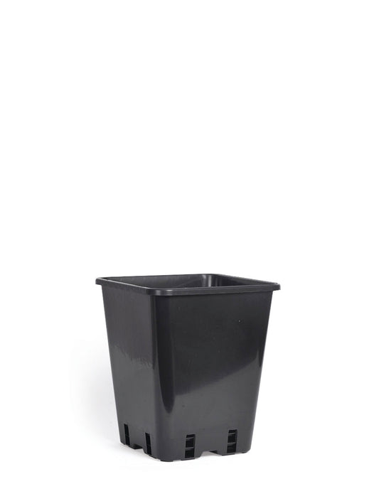 Plastkruka 20x20x23 cm svart