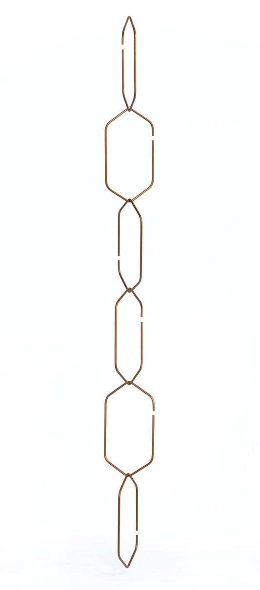 Metallspaljé vägghängd Hexa 108cm