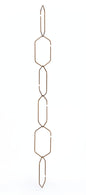 Metallspaljé vägghängd Hexa 108cm