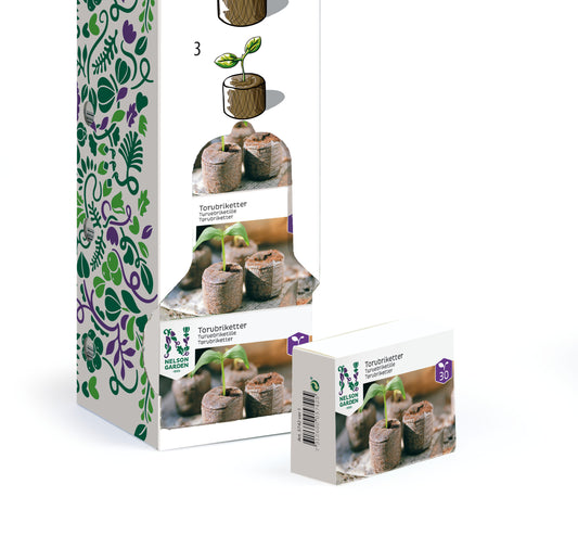 Torvbriketter 30-Pack