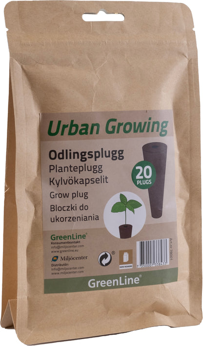 Odlingsplugg 20-pack Urban Growing