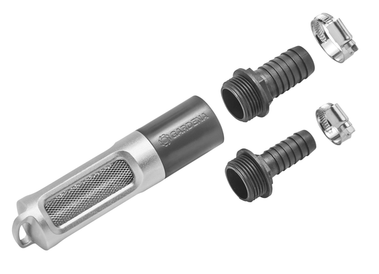 Sugfilter med backventil set 19/25 mm (3/4"/1")