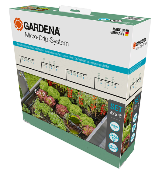 Micro-Drip Startset Pallkrage (35 plantor)