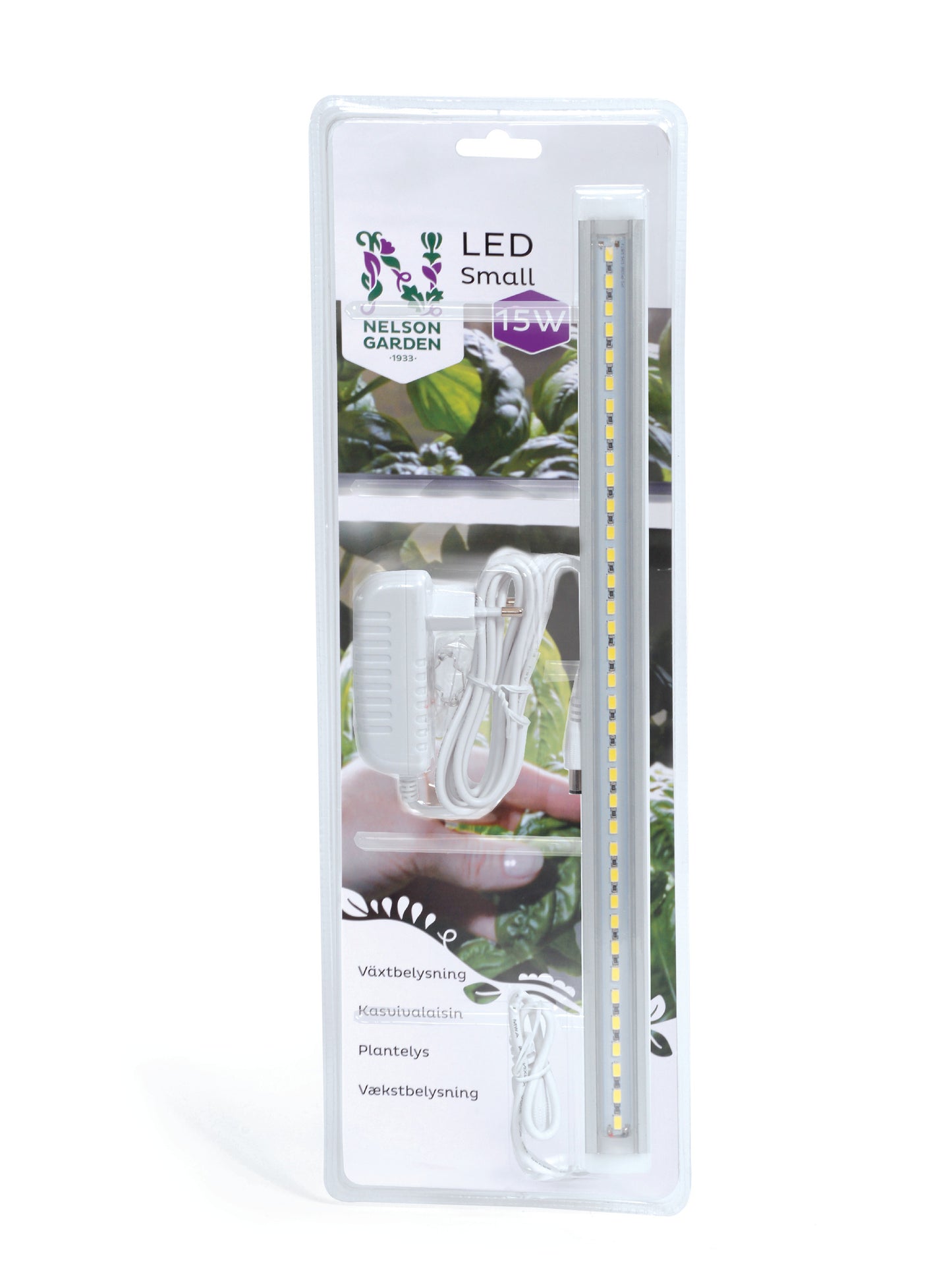 LED-ramp för växtbelysning Small – 15 W, 39 cm
