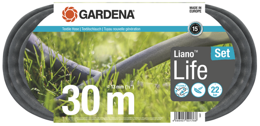 Textilslang Liano™ Life 30 m 1/2" Set