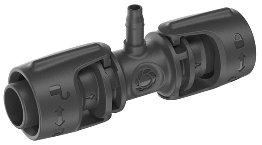 T-koppling reducering 13 mm (1/2") – 4,6 mm (3/16")